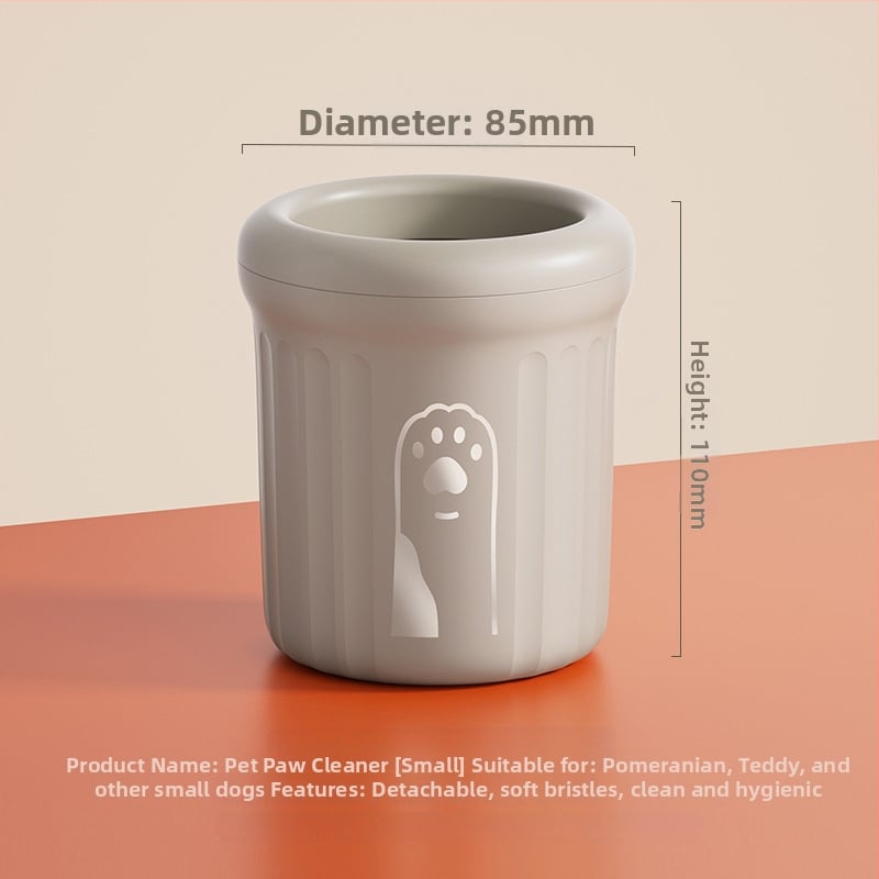 Cana automată de spălat lăbuțe pentru câini, din plastic, brand Wood ding ding, ambalaj de 20 bucăți, potrivit pentru câini