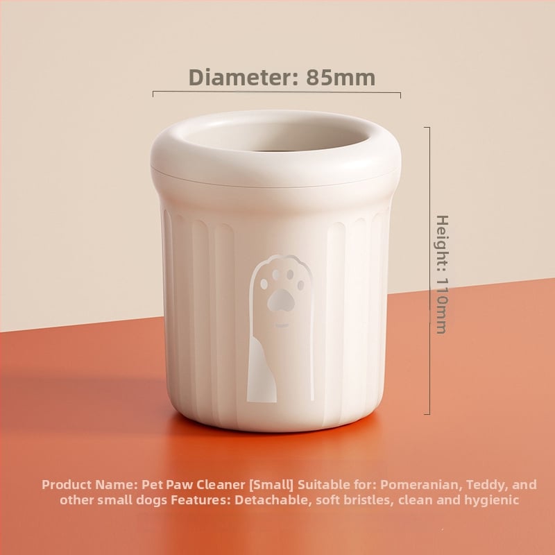 Cana automată de spălat lăbuțe pentru câini, din plastic, brand Wood ding ding, ambalaj de 20 bucăți, potrivit pentru câini