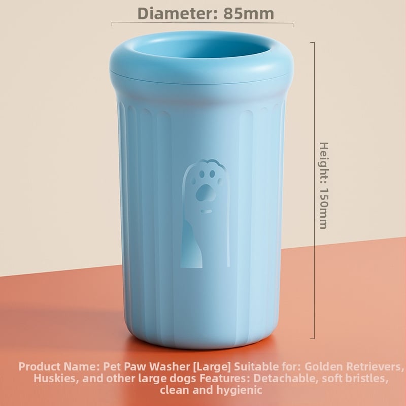 Cana automată de spălat lăbuțe pentru câini, din plastic, brand Wood ding ding, ambalaj de 20 bucăți, potrivit pentru câini