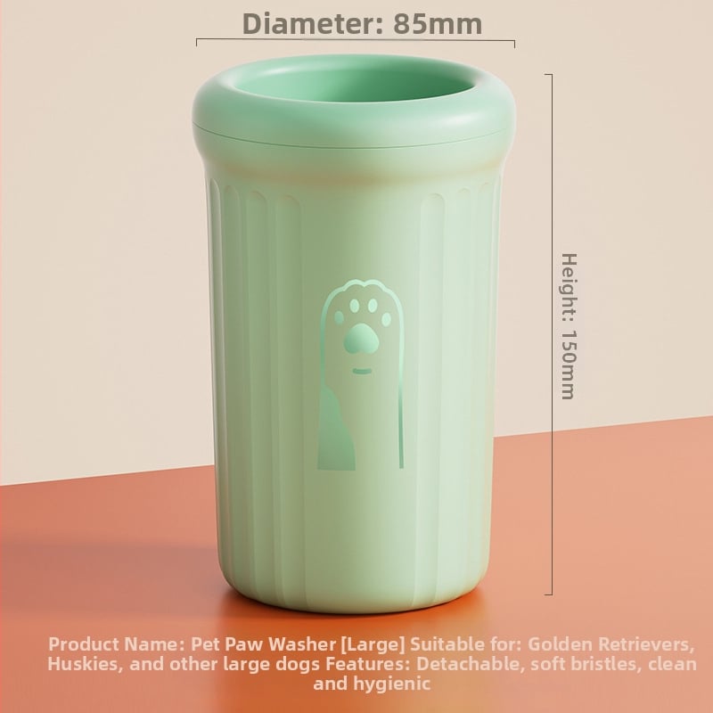 Cana automată de spălat lăbuțe pentru câini, din plastic, brand Wood ding ding, ambalaj de 20 bucăți, potrivit pentru câini