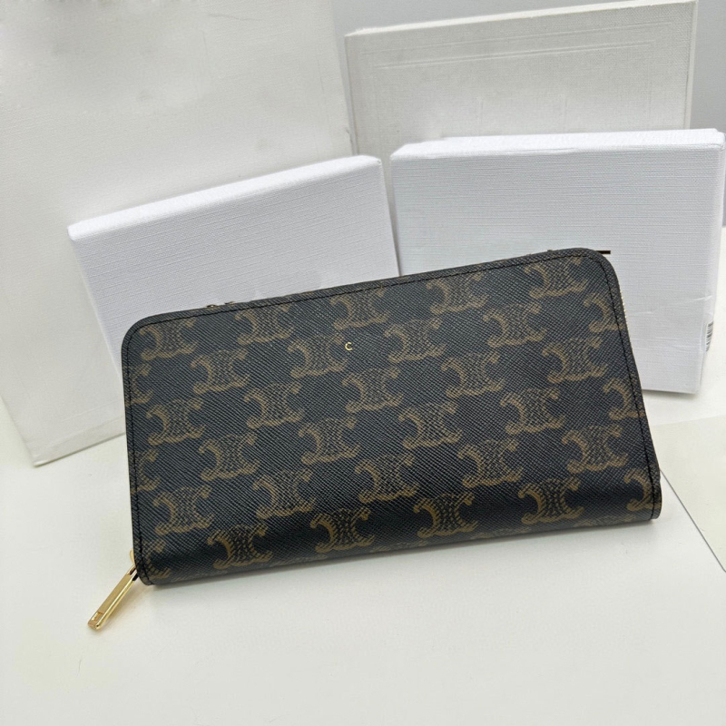 Γυναικείο πορτοφόλι από γνήσιο δέρμα, διπλής στρώσης βοδινού δέρματος, δύο πτυχώσεις, επεκτάσιμο, ρετρό στυλ Ευρώπη-Αμερική