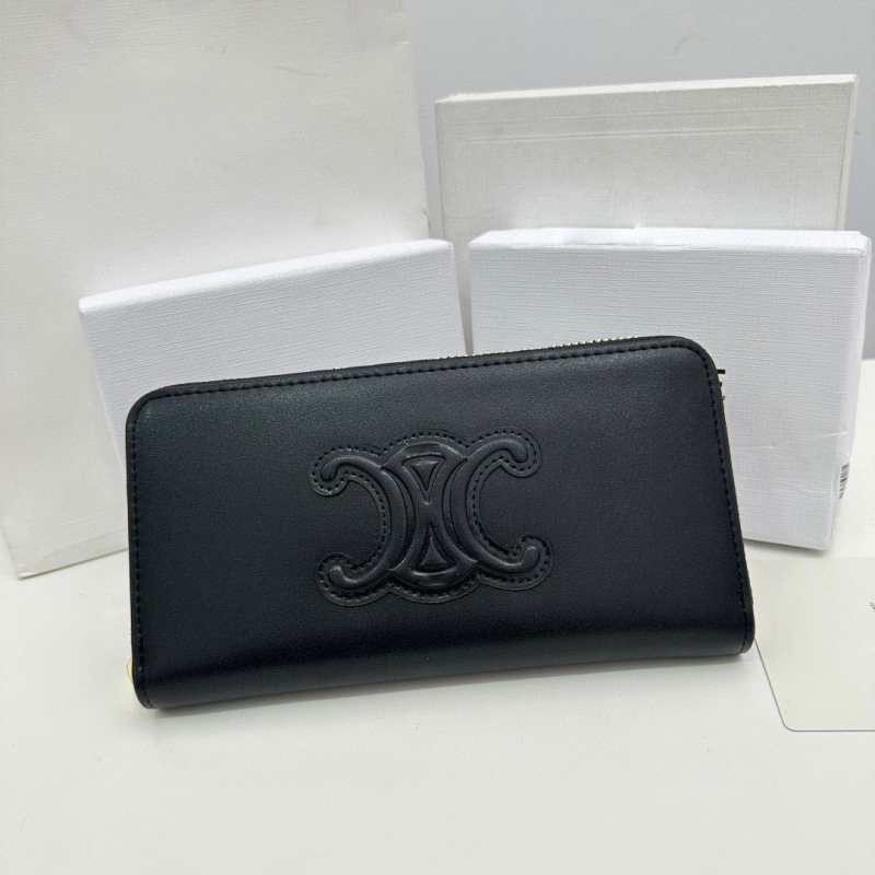 Γυναικείο πορτοφόλι από γνήσιο δέρμα, διπλής στρώσης βοδινού δέρματος, δύο πτυχώσεις, επεκτάσιμο, ρετρό στυλ Ευρώπη-Αμερική