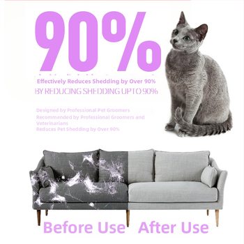 TYRONE Pieptene cu ace pentru pisici și câini — oțel inoxidabil, instrument de îngrijire a blănii, elimină păr liber