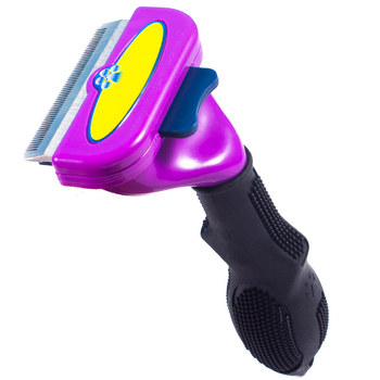 TYRONE Pieptene cu ace pentru pisici și câini — oțel inoxidabil, instrument de îngrijire a blănii, elimină păr liber