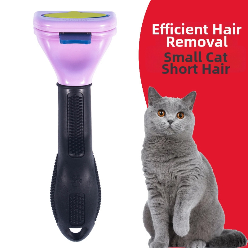 TYRONE Pieptene cu ace pentru pisici și câini — oțel inoxidabil, instrument de îngrijire a blănii, elimină păr liber