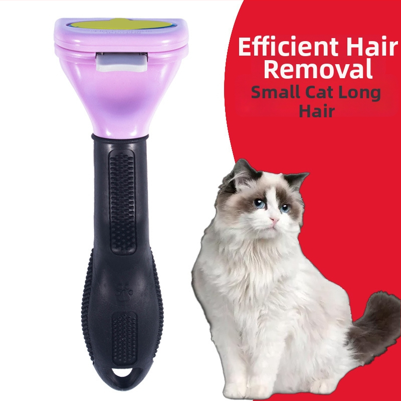 TYRONE Pieptene cu ace pentru pisici și câini — oțel inoxidabil, instrument de îngrijire a blănii, elimină păr liber