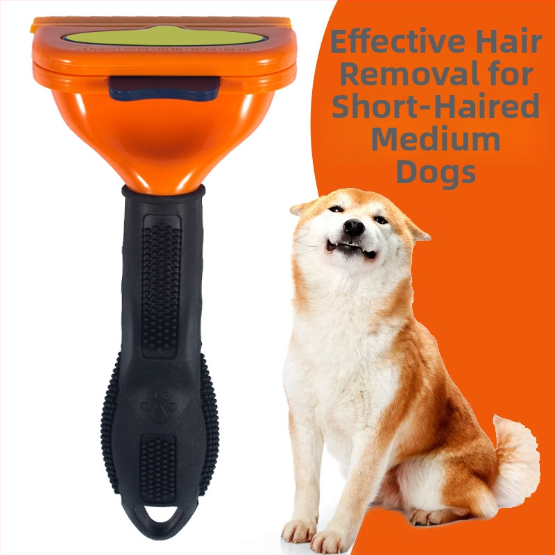 TYRONE Pieptene cu ace pentru pisici și câini — oțel inoxidabil, instrument de îngrijire a blănii, elimină păr liber