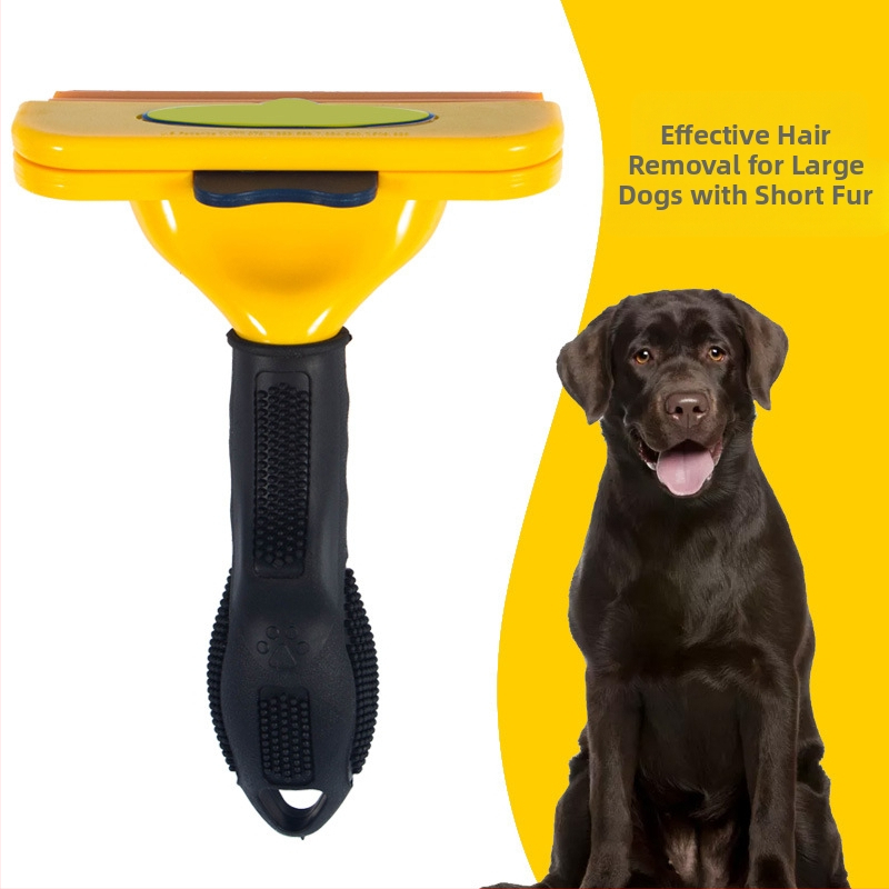 TYRONE Pieptene cu ace pentru pisici și câini — oțel inoxidabil, instrument de îngrijire a blănii, elimină păr liber