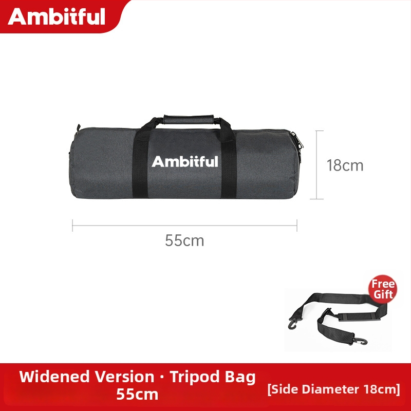 Statīvu soma un lampas statīva soma, uzlabots biezāks un platāks dizains, liela ietilpība, Oxford audums