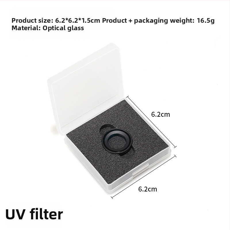 Filtru de protecție pentru obiectiv Insta360 GO Ultra — CPL polarizat, ND8/16/32/64, Sticlă optică