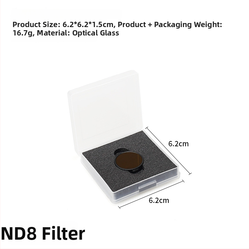 Filtru de protecție pentru obiectiv Insta360 GO Ultra — CPL polarizat, ND8/16/32/64, Sticlă optică