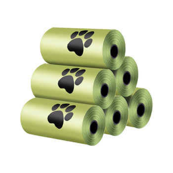 Σκούπα αποβλήτων σκύλου σε συσκευασία – παχύτερη, πλήρως αποικοδομήσιμη κατασκευή, τύπος ρολού, υλικό EPA, με βιοδιασπώμενες σακούλες