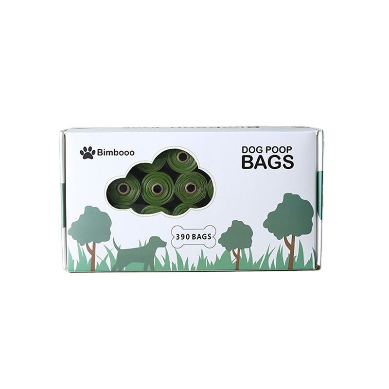 Σκούπα αποβλήτων σκύλου σε συσκευασία – παχύτερη, πλήρως αποικοδομήσιμη κατασκευή, τύπος ρολού, υλικό EPA, με βιοδιασπώμενες σακούλες