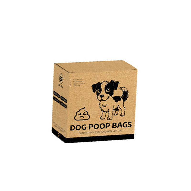 Σκούπα αποβλήτων σκύλου σε συσκευασία – παχύτερη, πλήρως αποικοδομήσιμη κατασκευή, τύπος ρολού, υλικό EPA, με βιοδιασπώμενες σακούλες