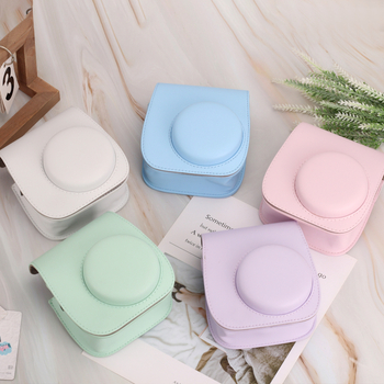 Mini12 fotoaparato krepšys – PU oda, crossbody stilius, kvėpuojantis, atsparus vandeniui, atsparus dilimui, anti-theft apsauga, poliesterio vidus