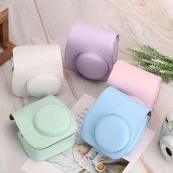 Mini12 fotoaparato krepšys – PU oda, crossbody stilius, kvėpuojantis, atsparus vandeniui, atsparus dilimui, anti-theft apsauga, poliesterio vidus