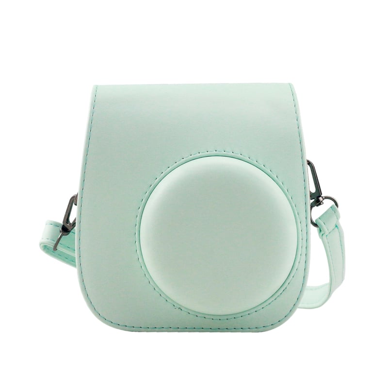 Mini12 fotoaparato krepšys – PU oda, crossbody stilius, kvėpuojantis, atsparus vandeniui, atsparus dilimui, anti-theft apsauga, poliesterio vidus