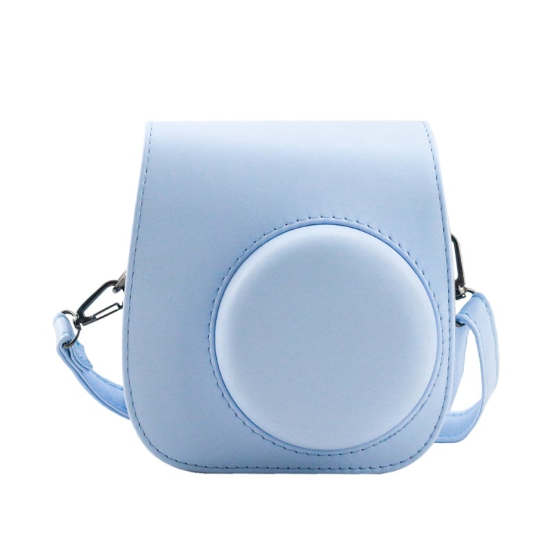 Mini12 fotoaparato krepšys – PU oda, crossbody stilius, kvėpuojantis, atsparus vandeniui, atsparus dilimui, anti-theft apsauga, poliesterio vidus