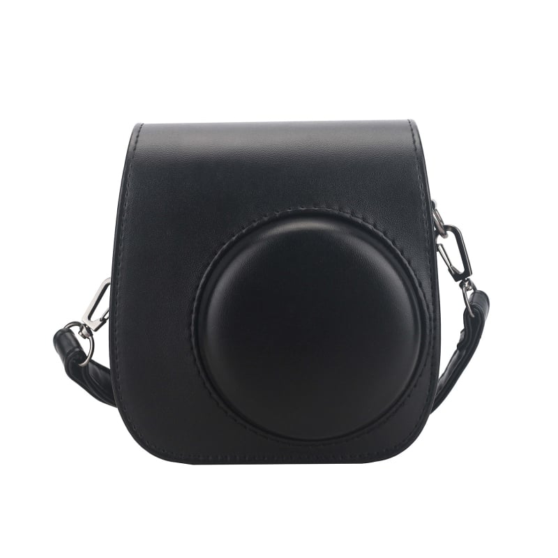 Mini12 fotoaparato krepšys – PU oda, crossbody stilius, kvėpuojantis, atsparus vandeniui, atsparus dilimui, anti-theft apsauga, poliesterio vidus