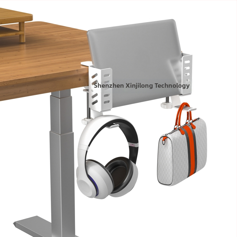 Planšetdatora un viedtālruņa statīvs ar sānu gravitācijas skavu, modeļa XJL-003; svars 1200 g; saderīgs ar iPad un iPhone paaudzēm.