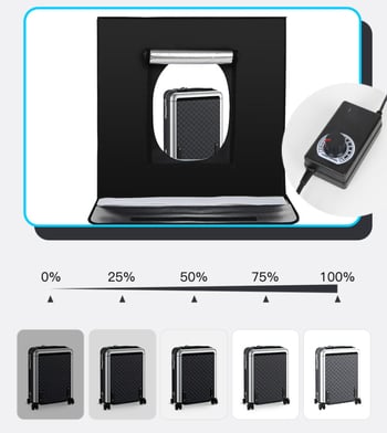 LED πλακέτα φωτισμού στούντιο, 25W, 110-240V, ρυθμιζόμενη ένταση φωτισμού