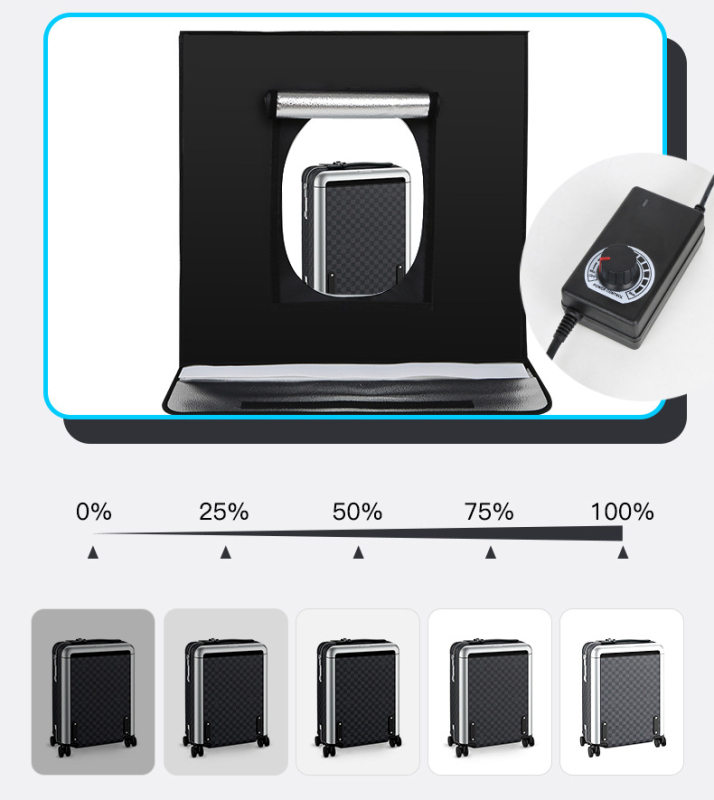 LED πλακέτα φωτισμού στούντιο, 25W, 110-240V, ρυθμιζόμενη ένταση φωτισμού