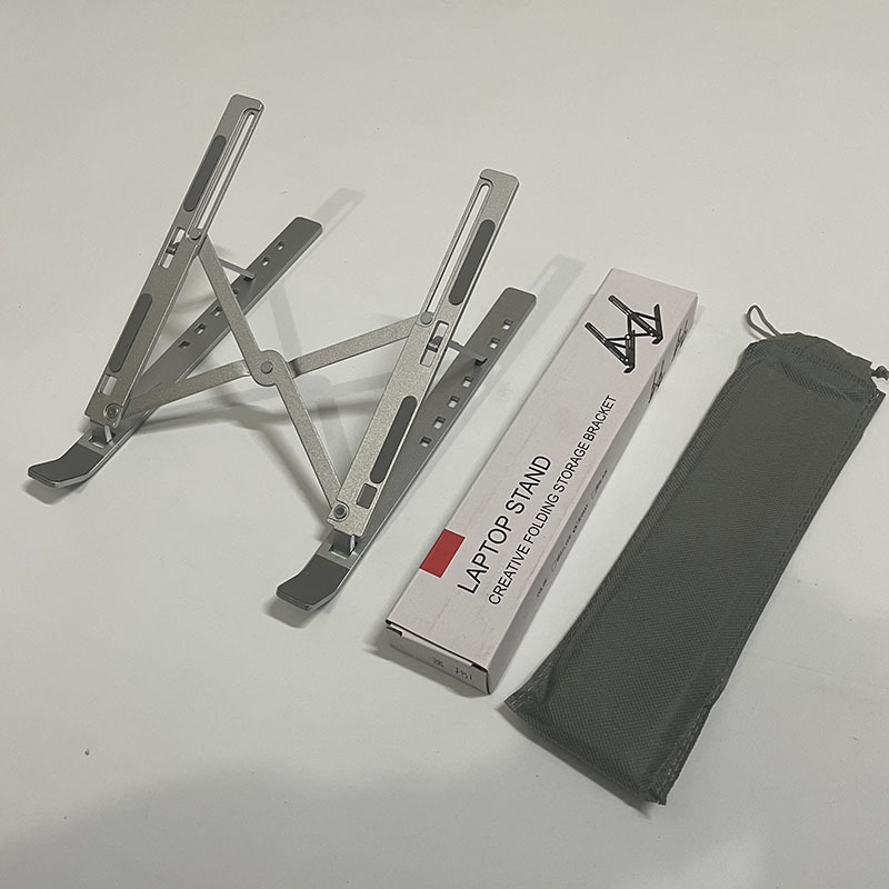 Βάση Φορητού Υπολογιστή N8 – Αλουμινένιο Κράμα, Αναδιπλούμενη, Μεταλλική Κατασκευή, 200 g