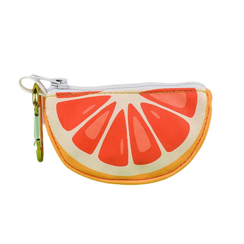 Διανομέας σακουλών απορριμμάτων κατοικίδιών με μοτίβο φρούτων και θήκη αποθήκευσης, πολυεστέρας, στυλ flat-mouth, παχυνμένος, αδειοδοτημένη ιδιωτική ετικέτα