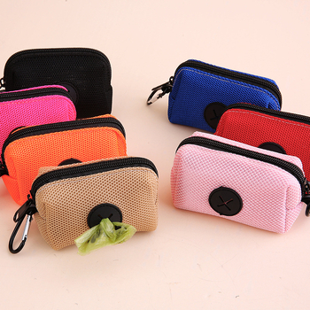 Bomei PVC Διανομέας σακουλών περιττωμάτων σκύλου και θήκη αποθήκευσης, τύπος με επίπεδο στόμιο, κανονικό πάχος