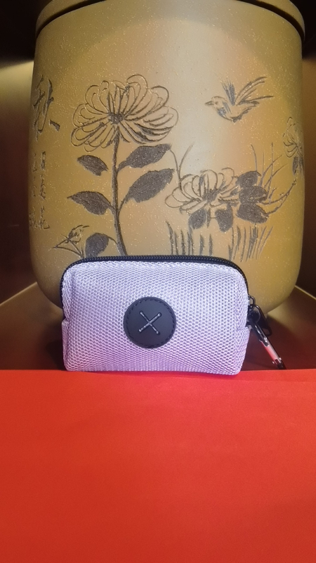 Bomei PVC Διανομέας σακουλών περιττωμάτων σκύλου και θήκη αποθήκευσης, τύπος με επίπεδο στόμιο, κανονικό πάχος