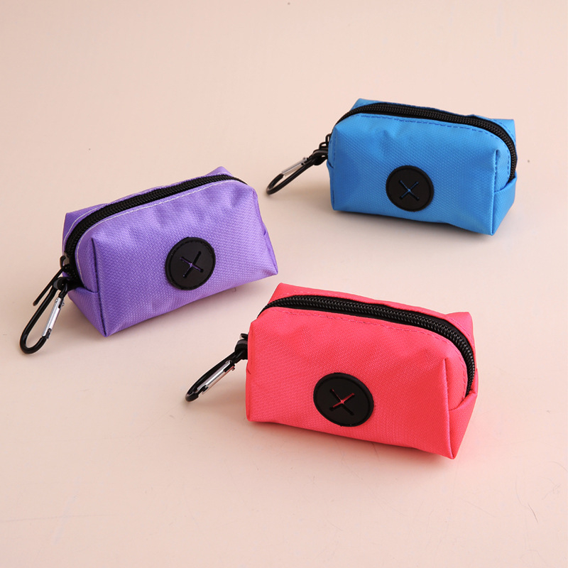 Bomei PVC Διανομέας σακουλών περιττωμάτων σκύλου και θήκη αποθήκευσης, τύπος με επίπεδο στόμιο, κανονικό πάχος