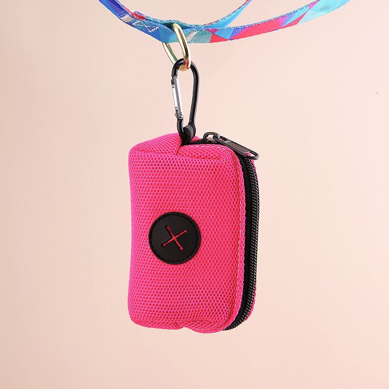 Bomei PVC Διανομέας σακουλών περιττωμάτων σκύλου και θήκη αποθήκευσης, τύπος με επίπεδο στόμιο, κανονικό πάχος