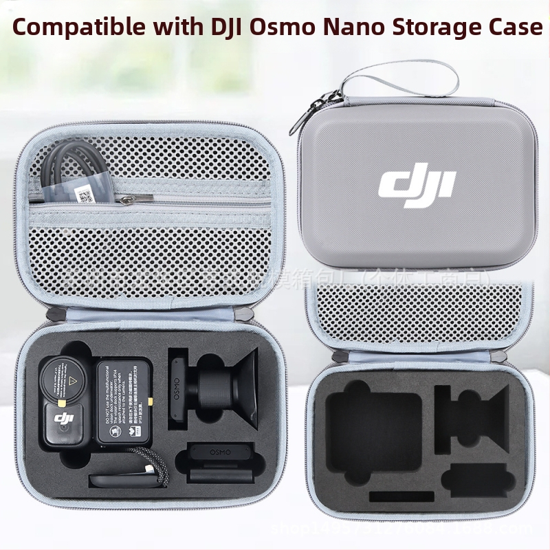 Osmo Nano Actionkaamera hoiukott – PU materjal, 166 g, ühilduv Osmo Nano'ga