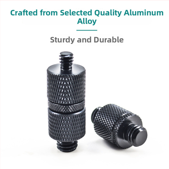 Șurub pentru cameră, convertor 1/4, aliaj de aluminiu, capacitate de încărcare 2–5 kg, greutate 0,0084 kg