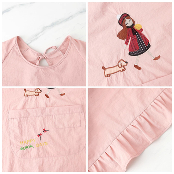 Ръкавен предник, Taslan материя, антизамърсяващ текстил, модерен стил, карикатурен принт