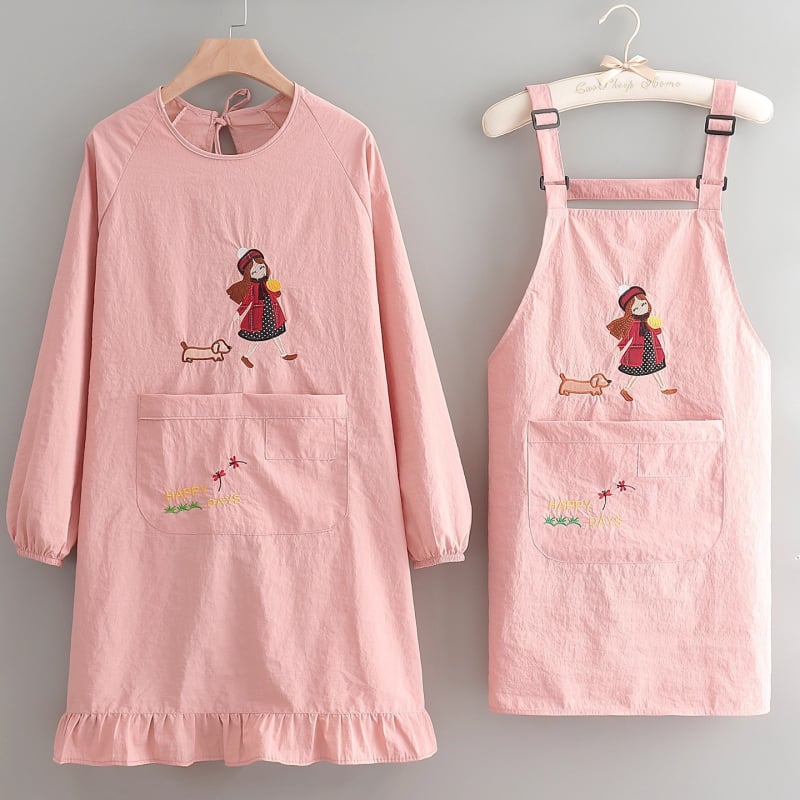 Ръкавен предник, Taslan материя, антизамърсяващ текстил, модерен стил, карикатурен принт