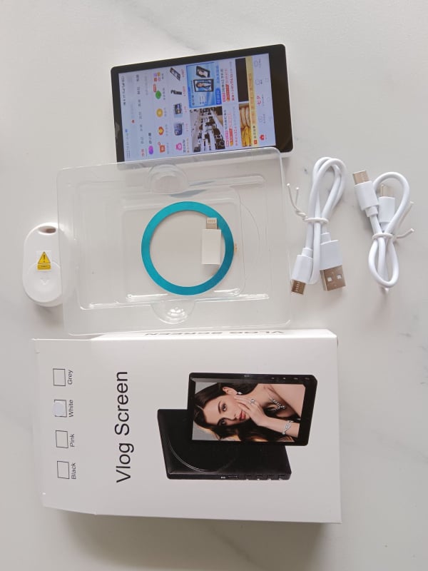 Selfie zaslon za pametni telefon sa stražnjom kamerom za uživo prijenos – stabilizacija slike, Bluetooth, uključeno daljinsko, univerzalna kompatibilnost