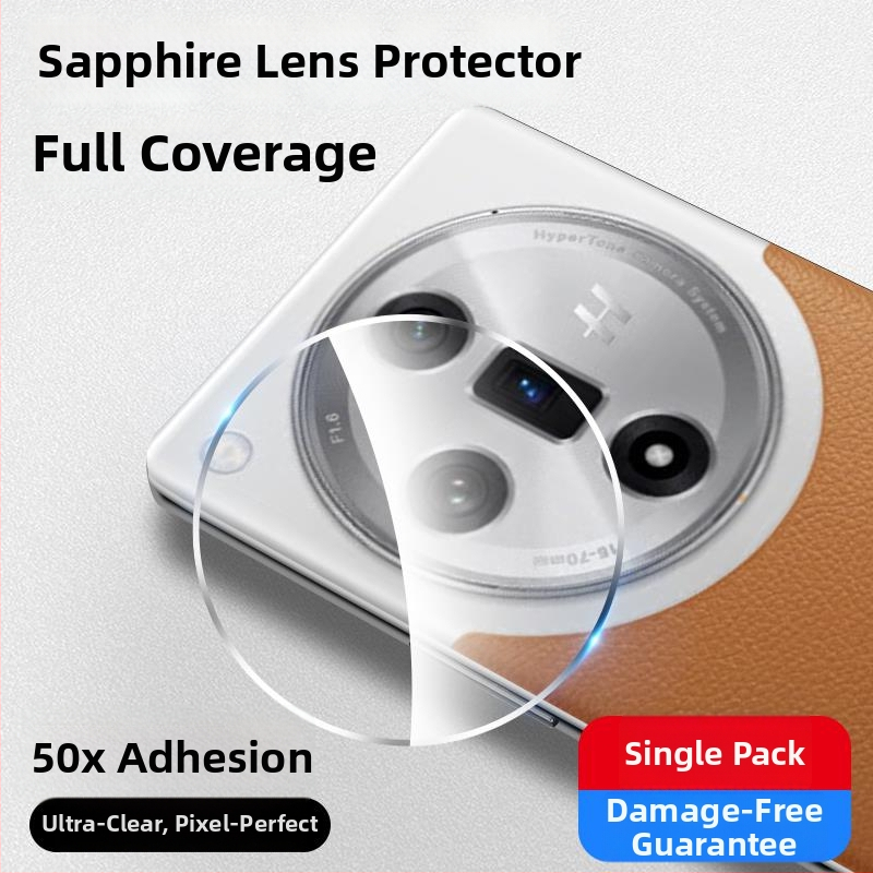 Aizsargfilms no kalta stikla objektīvam Oppo Find X8 Pro / Find X8S / Find X7 – HD skaidrība, objektīva aizsardzība