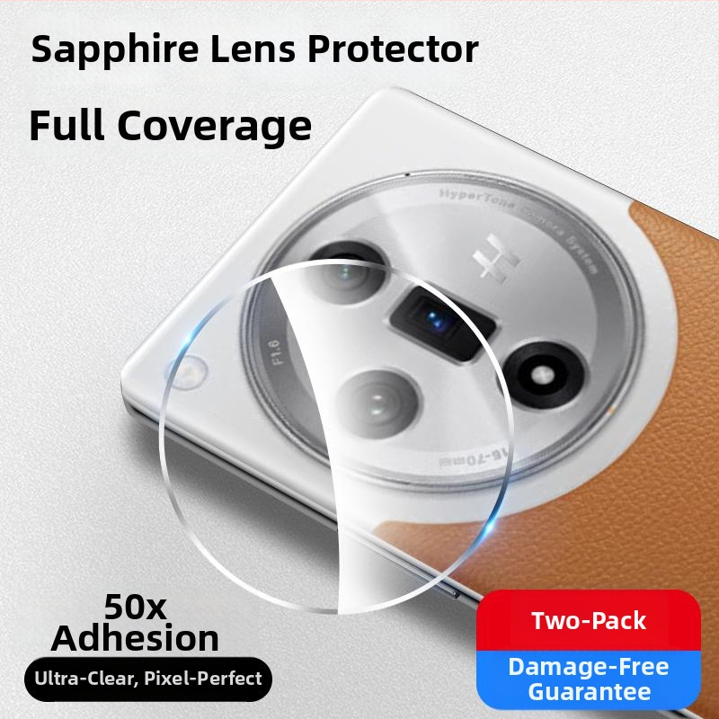 Aizsargfilms no kalta stikla objektīvam Oppo Find X8 Pro / Find X8S / Find X7 – HD skaidrība, objektīva aizsardzība