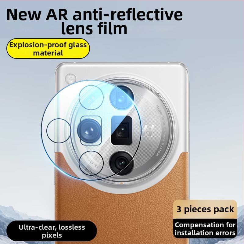 Aizsargfilms no kalta stikla objektīvam Oppo Find X8 Pro / Find X8S / Find X7 – HD skaidrība, objektīva aizsardzība