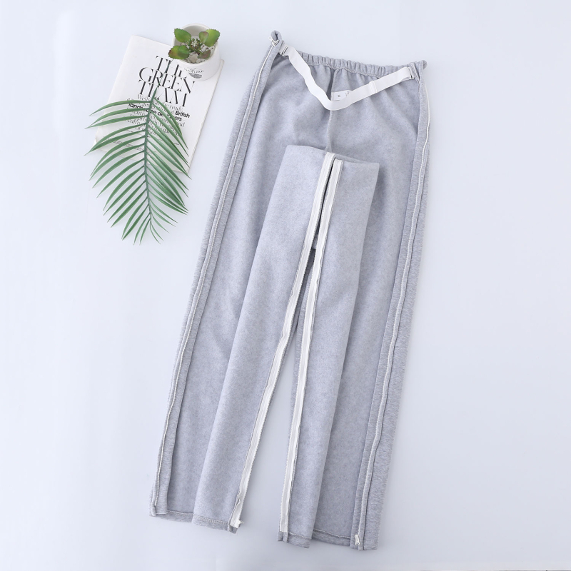 Top de dializă pentru îngrijire medicală, căptușeală din lână de miel, gros pentru toamnă-iarnă, unisex, costum împărțit, guler de blană și mâneci 3/4, poate fi purtat în exterior