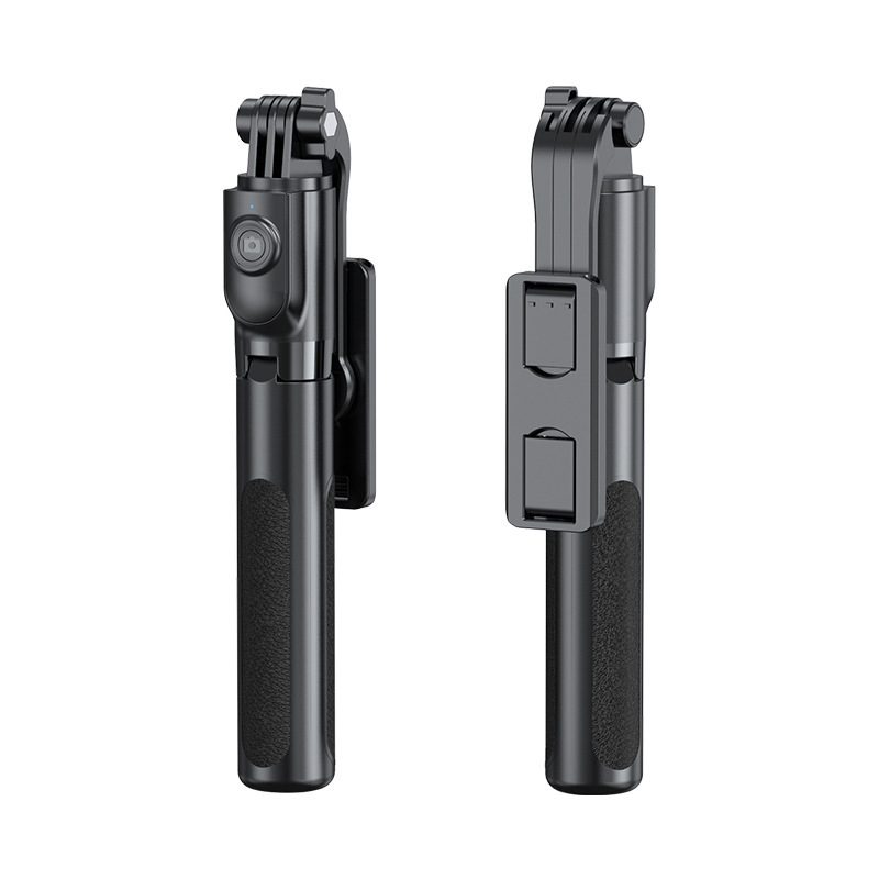 Selfie nūja Z115 ar statīvu, 1,2 m izplešams, Bluetooth tālvadība, LED gaismas lukturis, EIS atbalsts