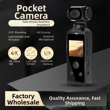 Kabatas kamera 850 - 4K 3840x2160, TF kartes glabāšana, 1,3 colu LCD, ABS korpuss