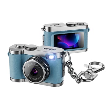Mini kamera-privjesak za ruksak (0,96-inčni IPS zaslon u boji, 12–20MP, TF kartica, Model G2, 1–3 sata rada)
