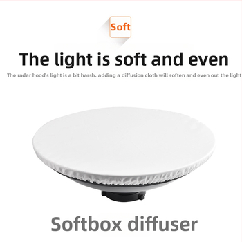 Radome cu plasă hexagonală, acoperire din țesătură pentru iluminat de studio, aliaj de aluminiu