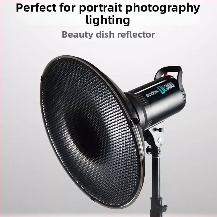 Radome cu plasă hexagonală, acoperire din țesătură pentru iluminat de studio, aliaj de aluminiu