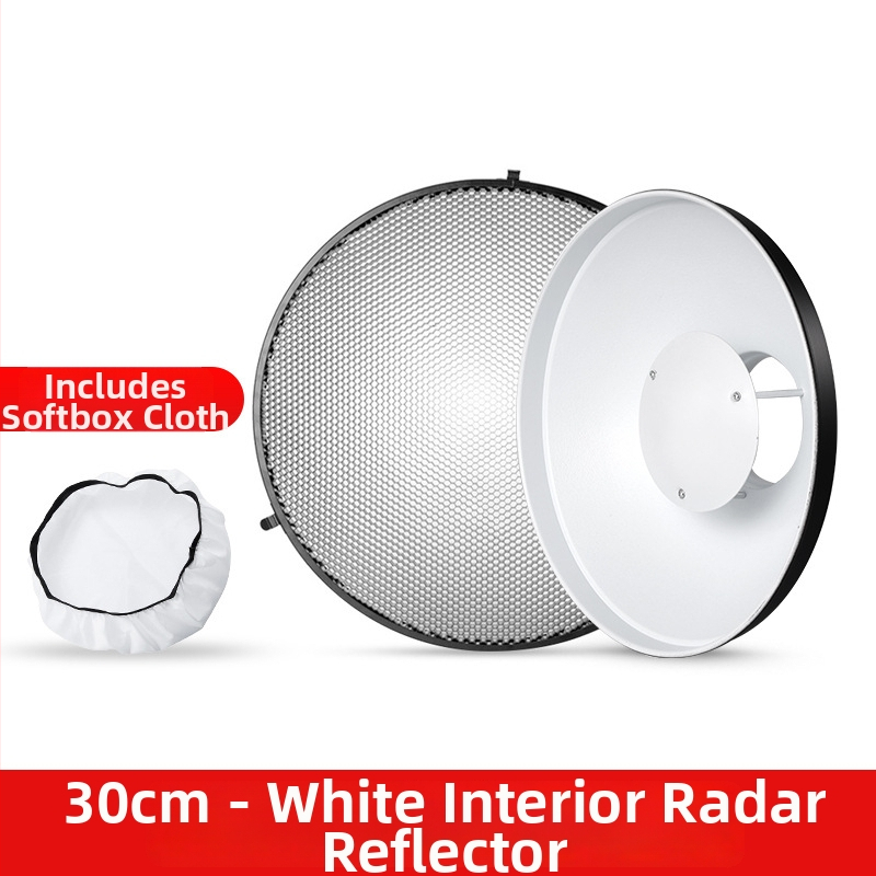 Radome cu plasă hexagonală, acoperire din țesătură pentru iluminat de studio, aliaj de aluminiu