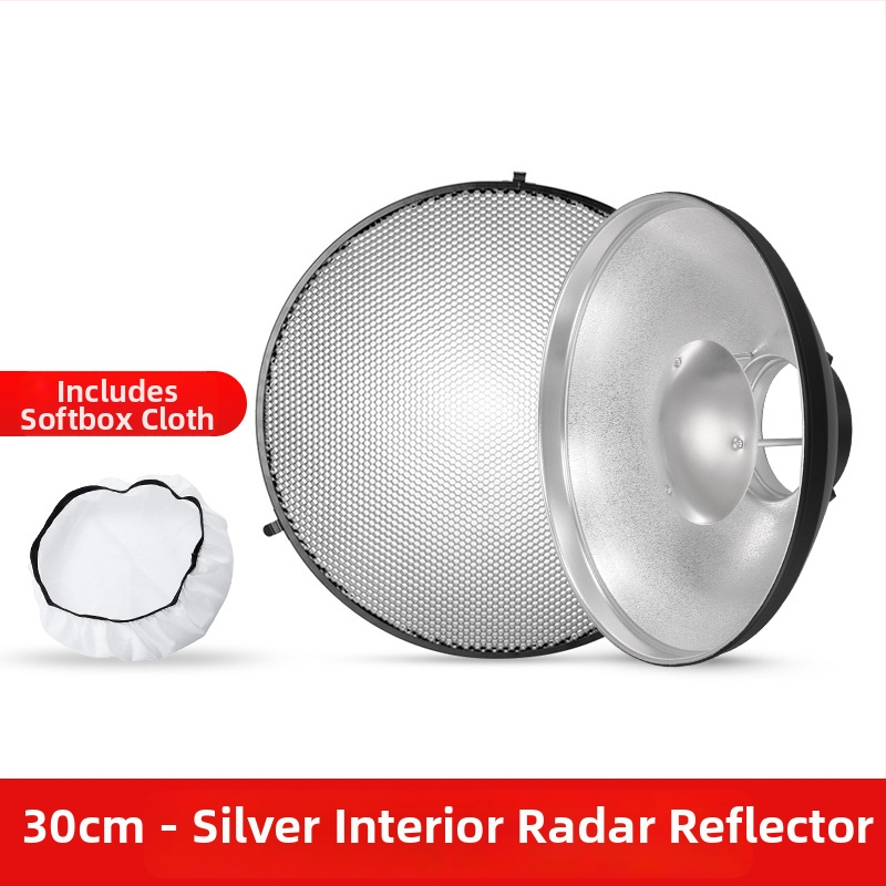 Radome cu plasă hexagonală, acoperire din țesătură pentru iluminat de studio, aliaj de aluminiu