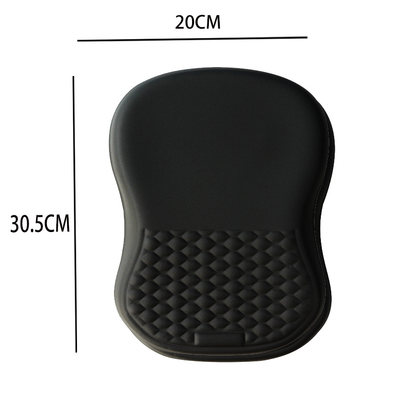 Gaming podloga za miša sa silikonskom podrškom zglobova — Model Njr slope wrist pad, Materijal: silikon, Proizvodnja: injekcijsko oblikovanje, Značajka: podrška zglobova