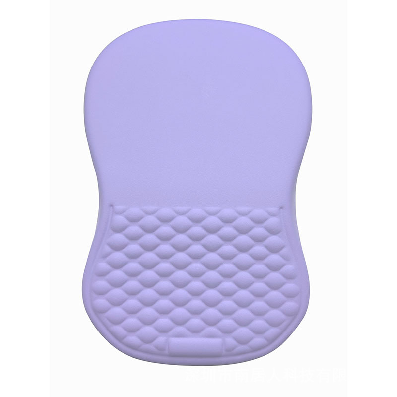 Gaming podloga za miša sa silikonskom podrškom zglobova — Model Njr slope wrist pad, Materijal: silikon, Proizvodnja: injekcijsko oblikovanje, Značajka: podrška zglobova
